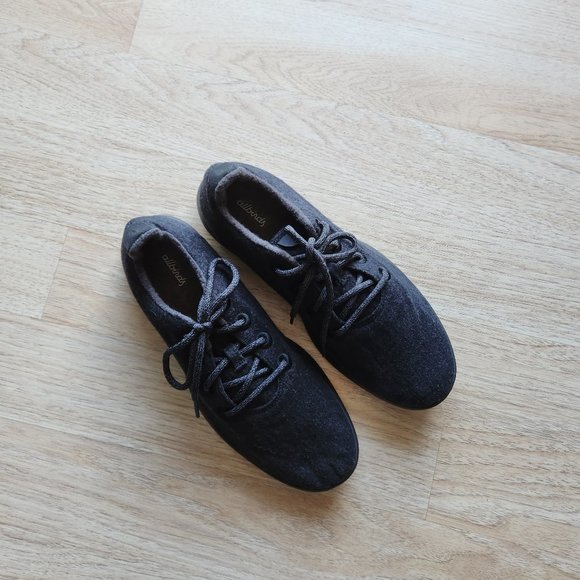 Allbirds The Wool Runner Sneaker Supper Fine NZ Merino Wool Lace Black main image 8